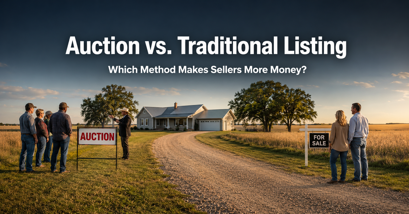 Auction vs. Traditional Listing: Which Makes Sellers More Money?