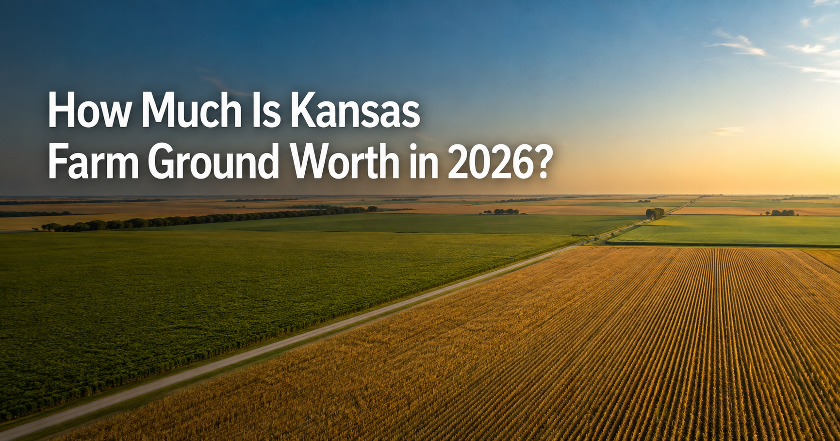 How Much Is Kansas Farm Ground Worth in 2026?