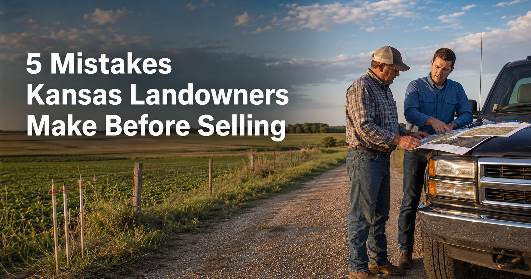 5 Mistakes Kansas Landowners Make Before Selling